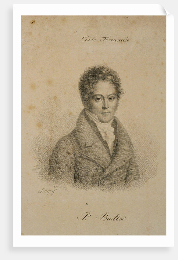 Portrait of the violinist and composer Pierre Baillot by Anonymous