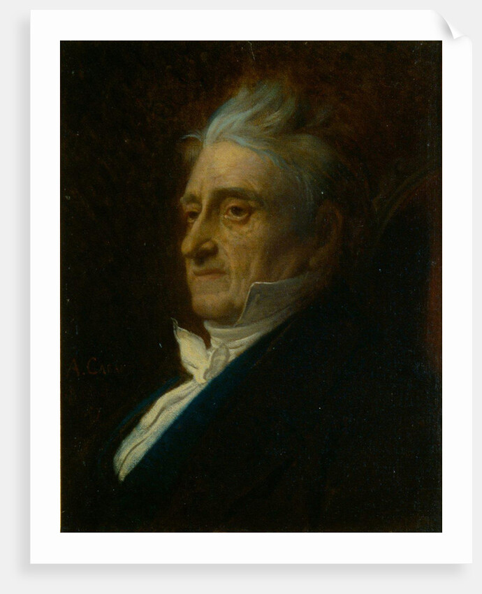 Portrait of the composer Antonio Francesco Gaetano Saverio Pacini by Anonymous