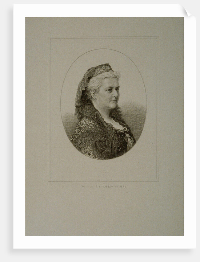 Portrait of the composer Louise-Aglaé Massart by Anonymous