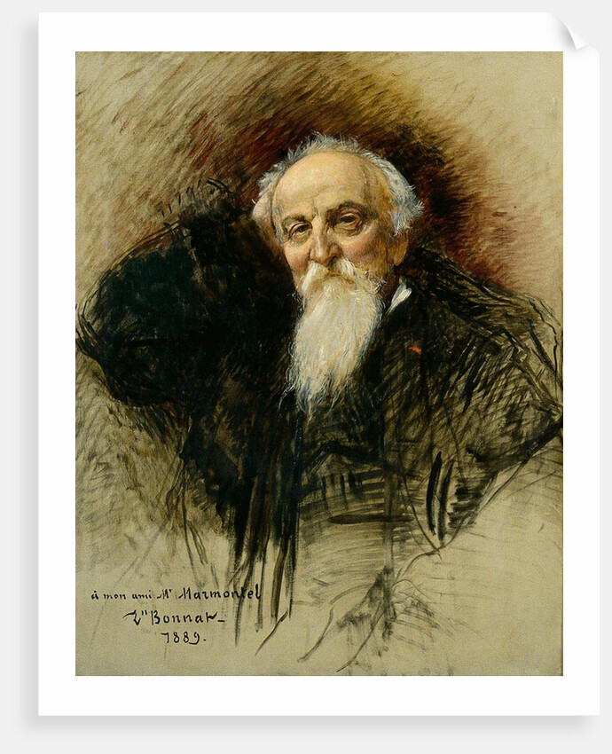 Portrait of the composer Antoine François Marmontel by Anonymous