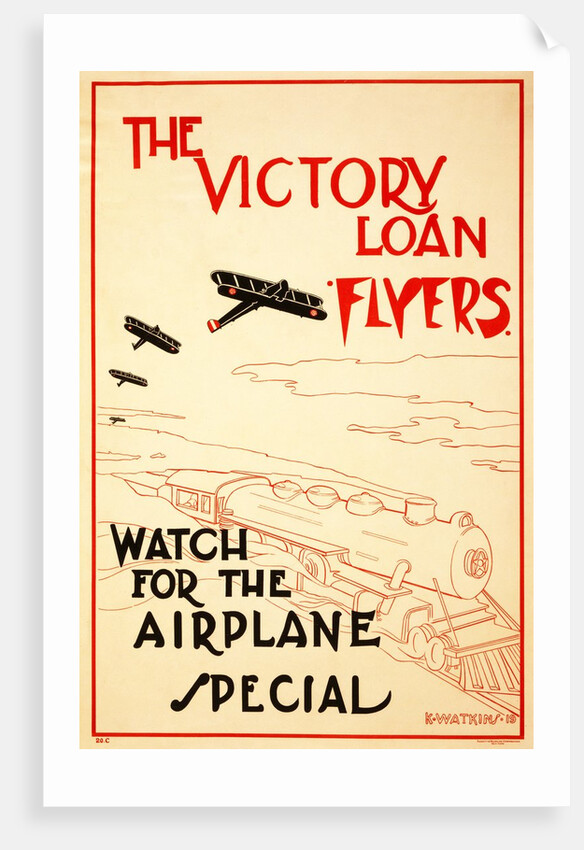 The Victory Loan Flyers, 1919 by Anonymous