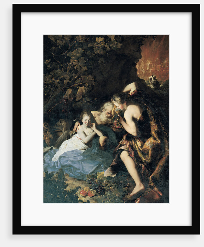 Lot and his Daughters by Anonymous