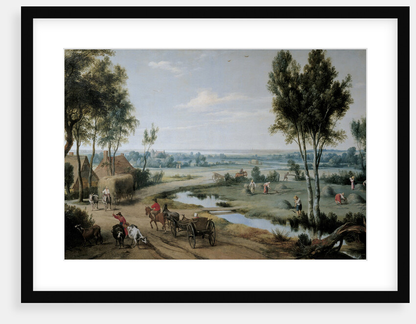 July. The hay harvest by Anonymous