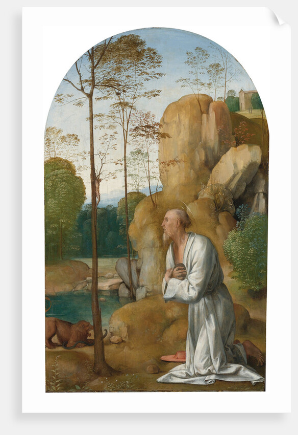 Saint Jerome in the Wilderness by Anonymous