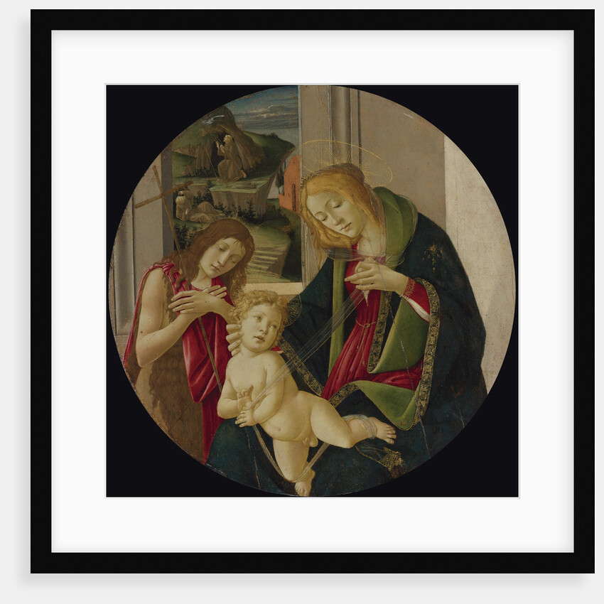 Virgin and child with John the Baptist as a Boy and Saint Francis receiving the Stigmata by Anonymous
