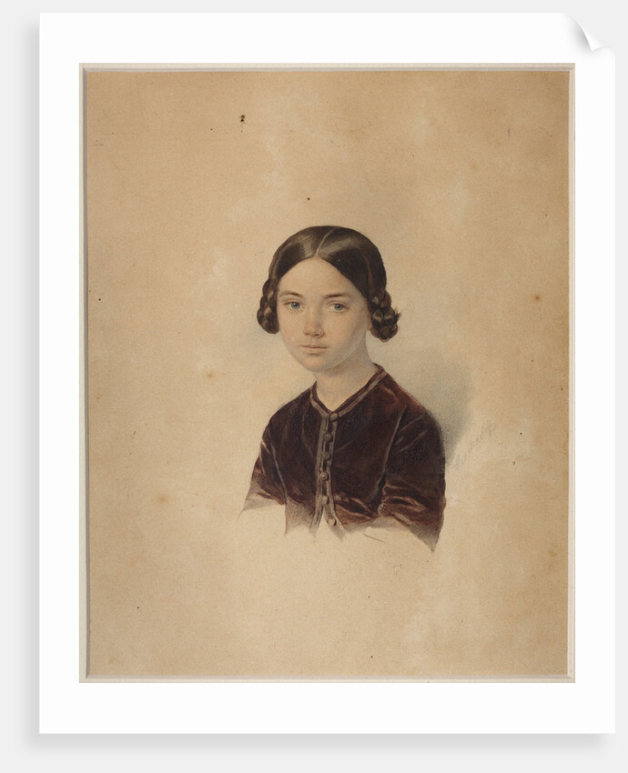 Portrait of Sofia Alexandrovna Briullowa by Anonymous