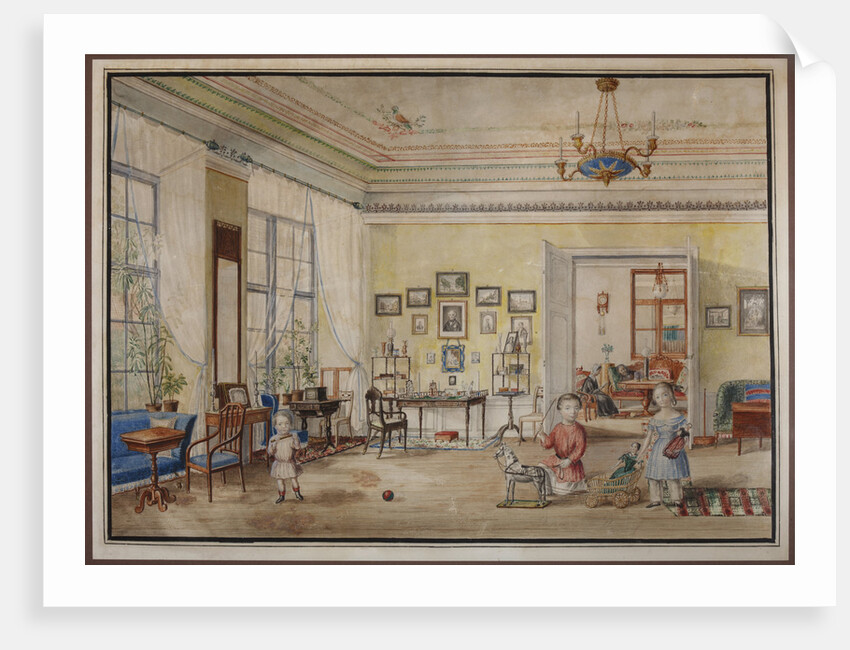 Childrens Room at the Governor House in Reval by Anonymous