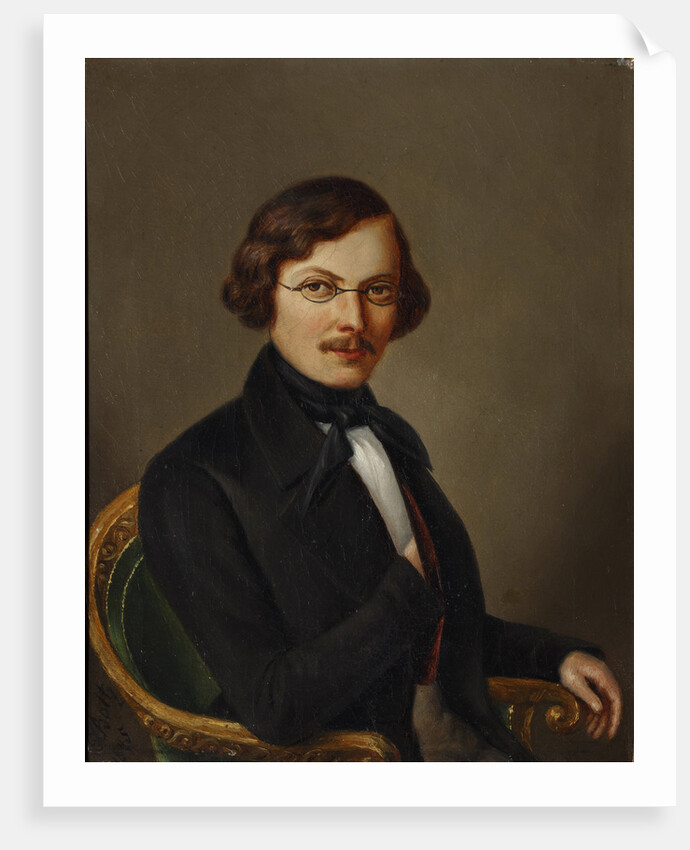 Portrait of the author Nikolai Gogol by Anonymous