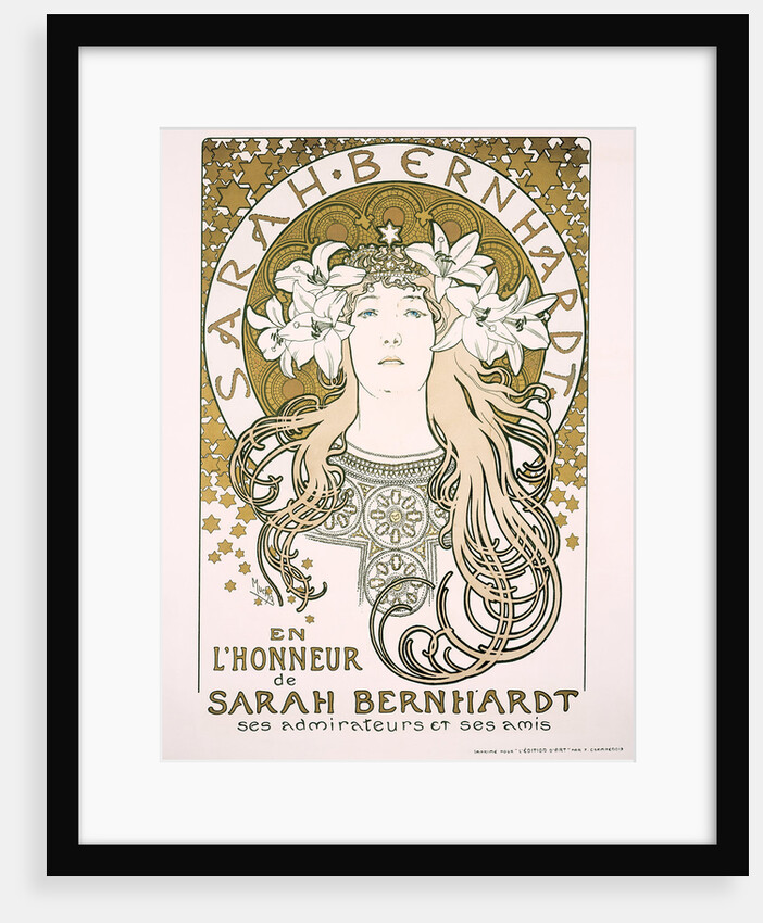 Sarah Bernhardt as La Princesse Lointaine by Anonymous