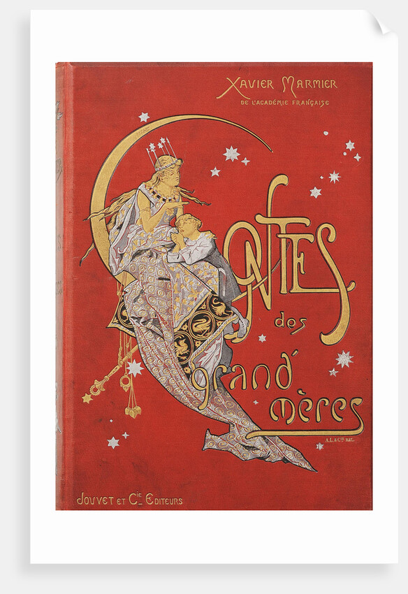 Cover design for Contes des Grand Meres by Xavier Marmier by Anonymous