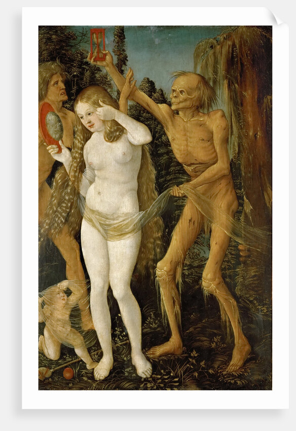 Three Ages of the Woman and the Death by Anonymous