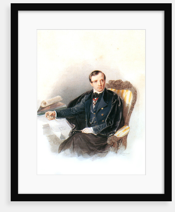 Portrait of the artist and architect Alexander Briullov by Anonymous