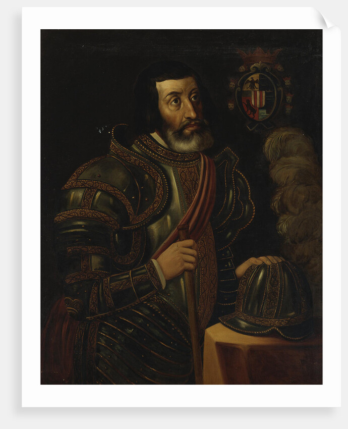 Portrait of Hernán Cortés by Anonymous