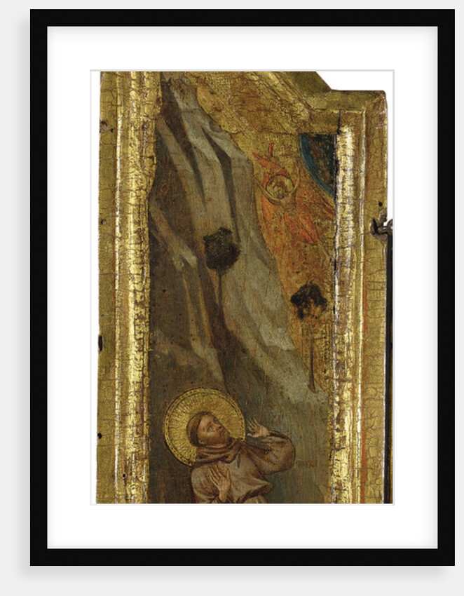 Saint Francis receiving the Stigmata by Anonymous