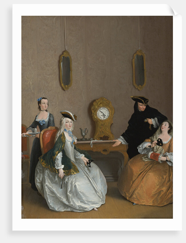 The hour of the masked ball by Anonymous
