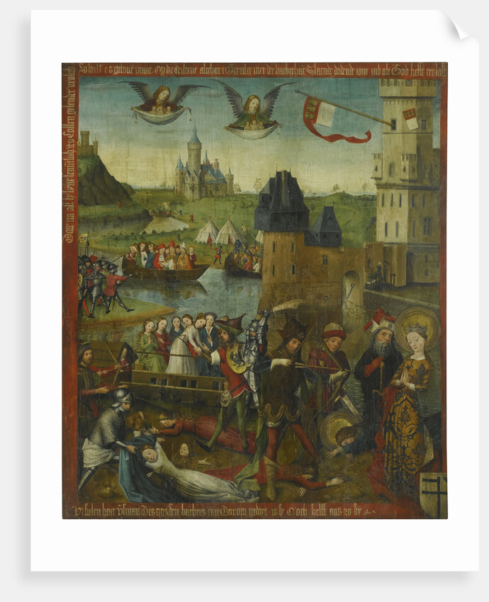 The Martyrdom of Saint Ursula and the Eleven Thousand Virgins of Cologne by Anonymous
