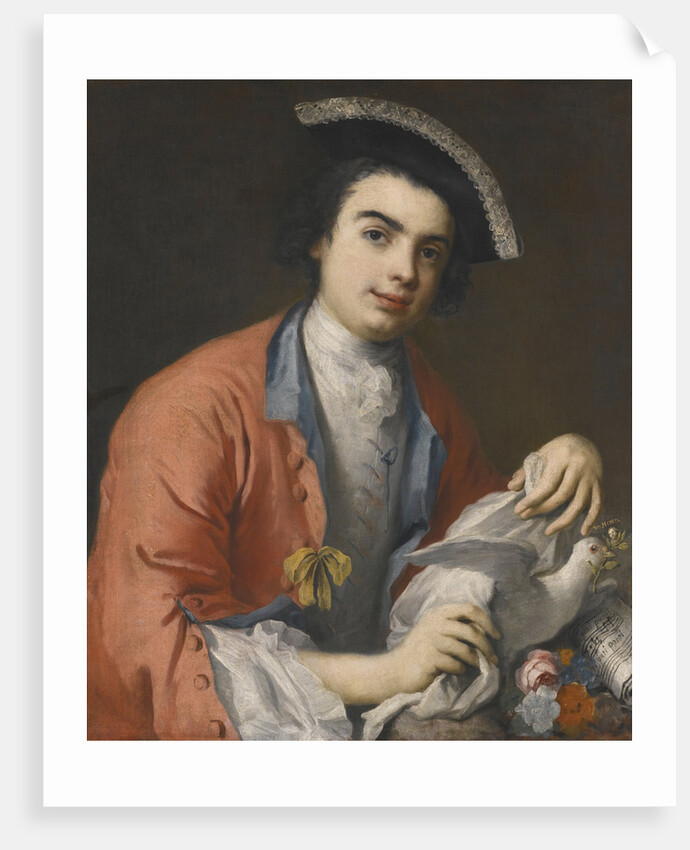Portrait of Carlo Broschi, known as Farinelli by Anonymous