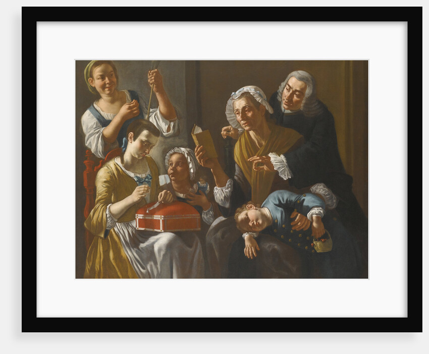 The Sewing Lesson by Anonymous