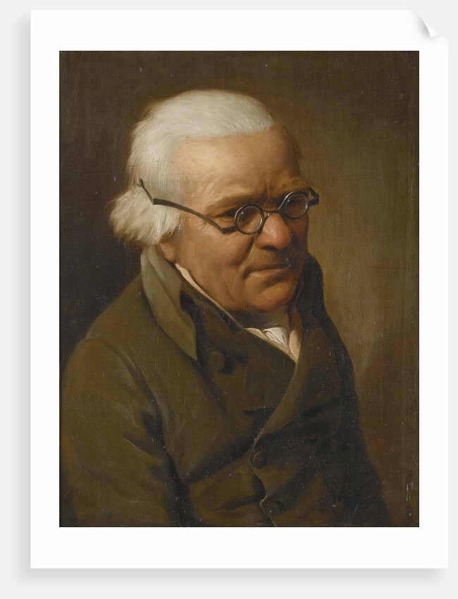 Portrait of a man wearing glasses by Anonymous