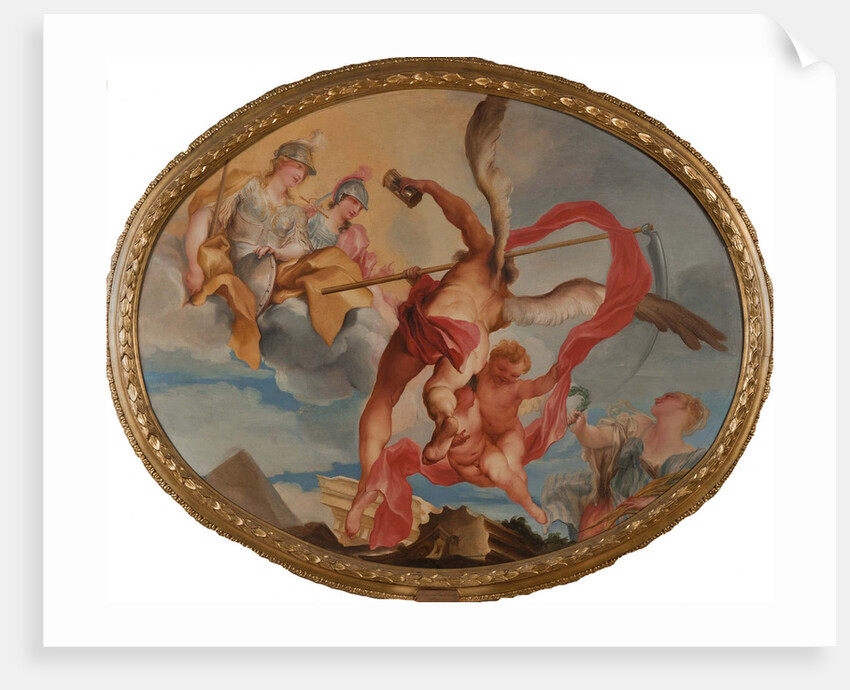 The Time, Minerva and Fama by Anonymous