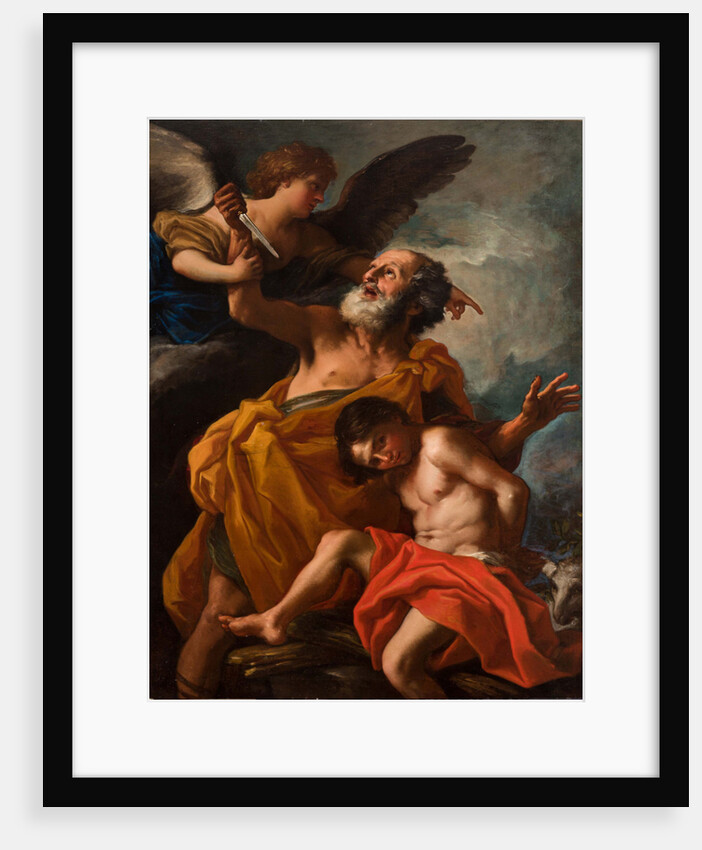 Abraham Sacrificing Isaac by Anonymous