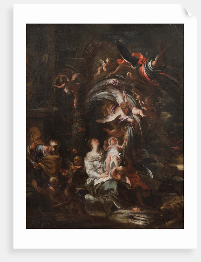 The Rest on the Flight into Egypt by Anonymous