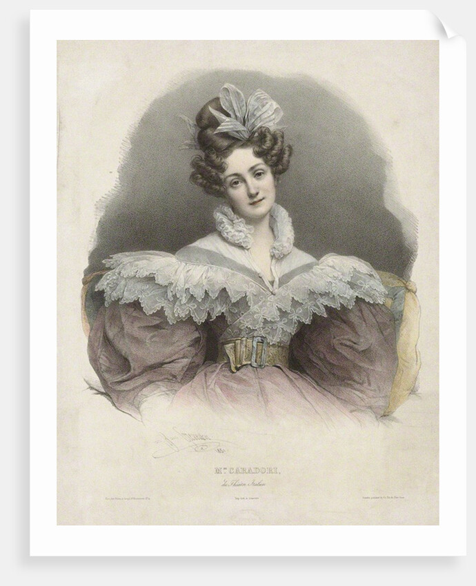 Maria Caterina Rosalbina Caradori-Allan by Anonymous