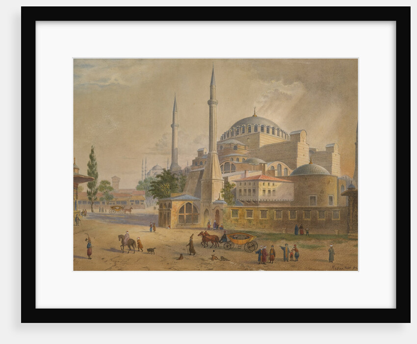 The Hagia Sophia in Constantinople by Anonymous
