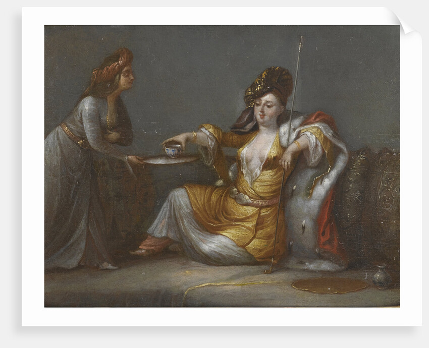 Sultana Taking Coffee by Anonymous