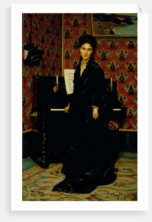Portrait of Mary Donegani by Anonymous