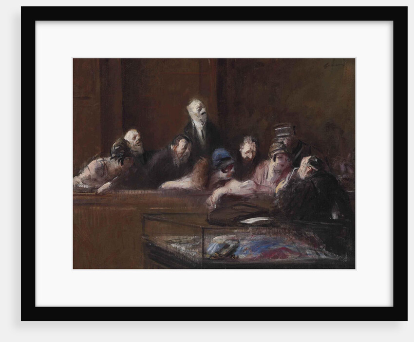 A court scene by Anonymous