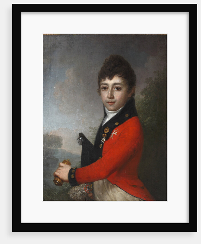 Portrait of Baron Alexey Nikolaevich Serdobin as Child by Anonymous