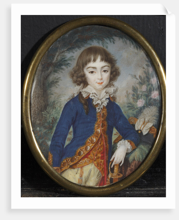 Portrait of Alexander Ivanovich Ribeaupierre as Child by Anonymous