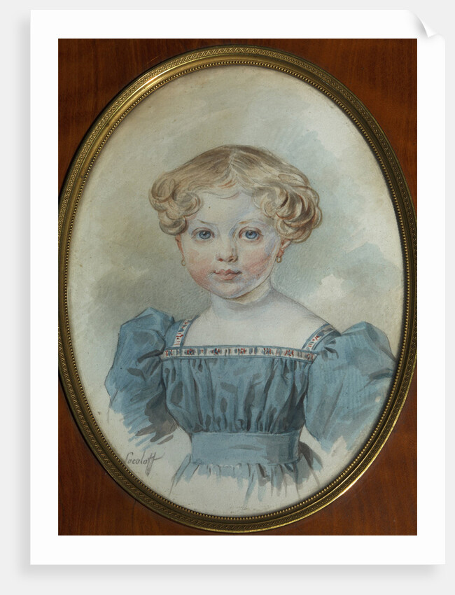 Portrait of Olga von Grote by Anonymous