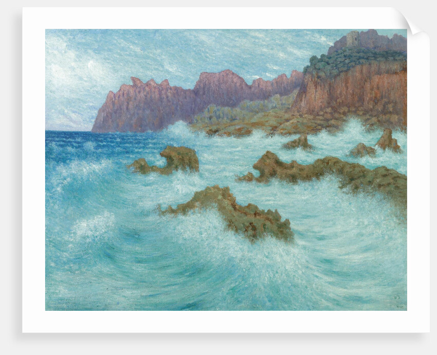 Storm at Cala San Vincente, Mallorca by Anonymous