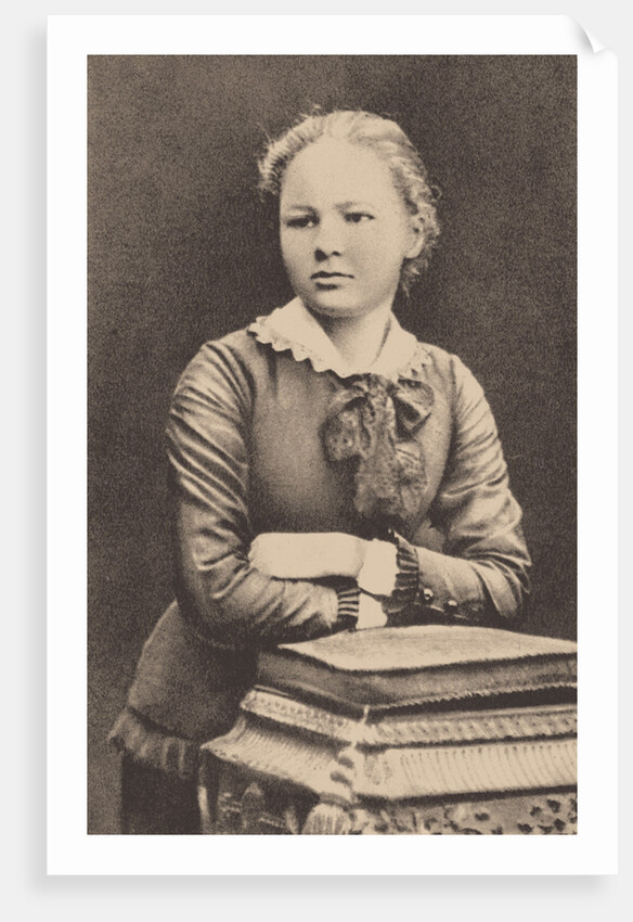 Marie Sklodowska Curie at the age of 16 by Anonymous
