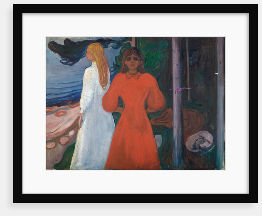 Red and White by Anonymous