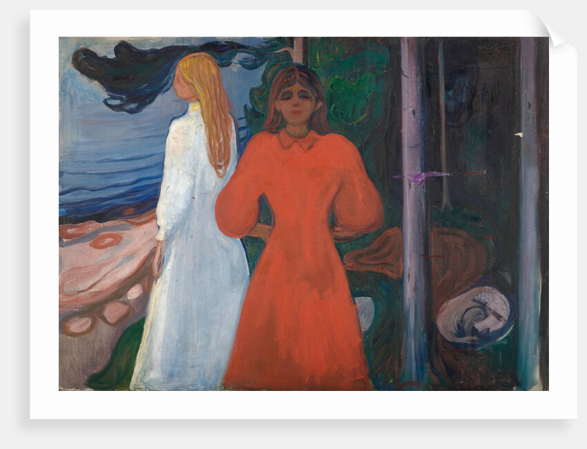 Red and White by Anonymous