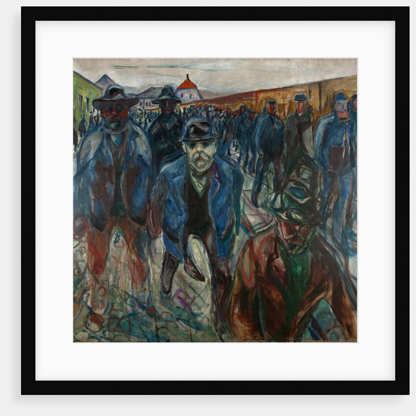 Workers on their Way Home by Anonymous