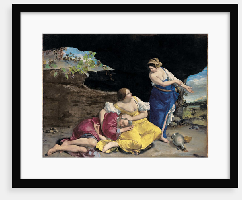 Lot and His Daughters by Anonymous