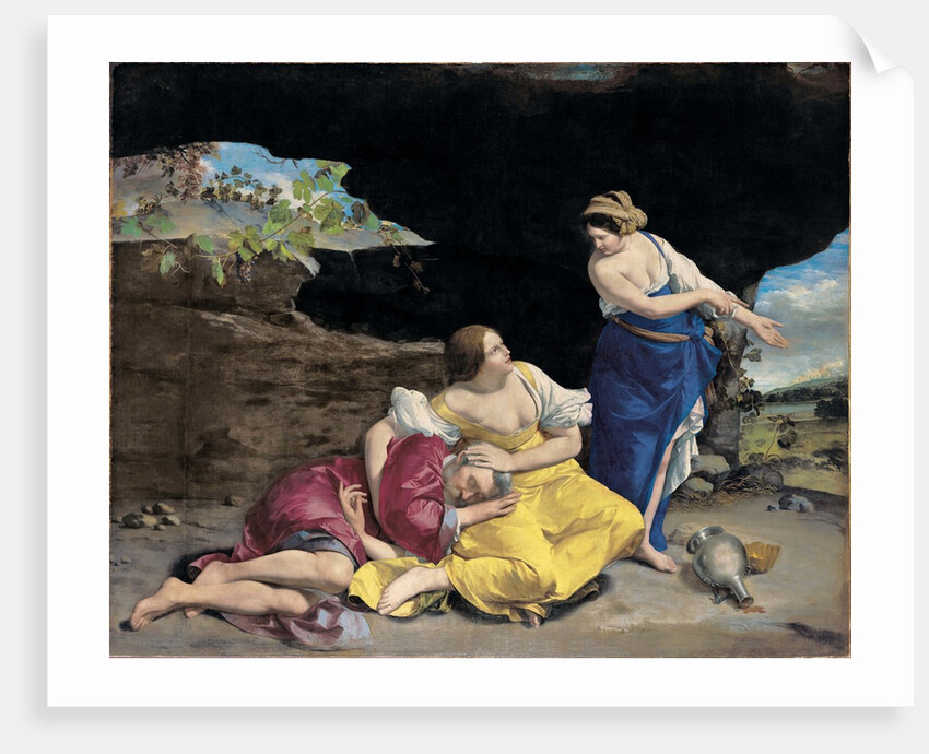 Lot and His Daughters by Anonymous