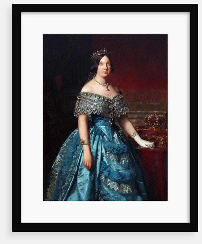 Portrait of Isabella II of Spain by Anonymous