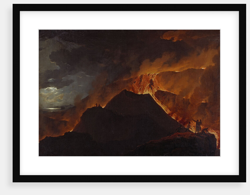 The Eruption of Mount Vesuvius by Anonymous