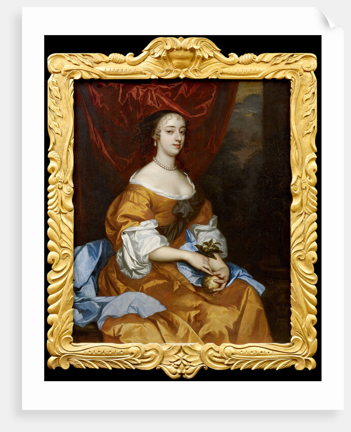 Portrait of Margaret Hughes (c. 1630-1719) by Anonymous
