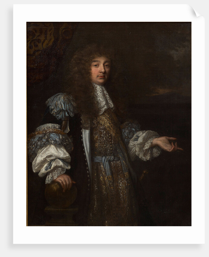 Portrait of Wentworth Dillon, 4th Earl of Roscommon by Anonymous