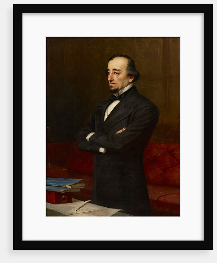 Portrait of Benjamin Disraeli, 1st Earl of Beaconsfield by Anonymous