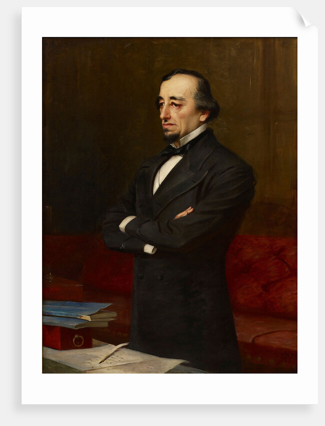 Portrait of Benjamin Disraeli, 1st Earl of Beaconsfield by Anonymous