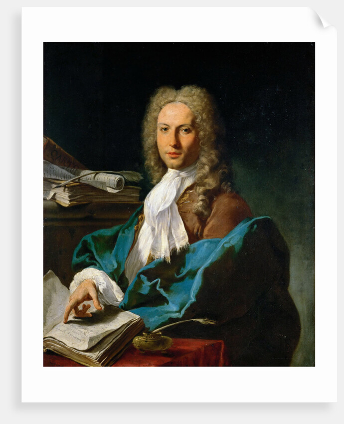 Portrait of a mathematican by Anonymous