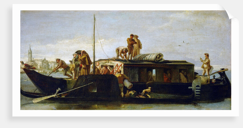 The Mailboat (Il Burchiello) by Anonymous