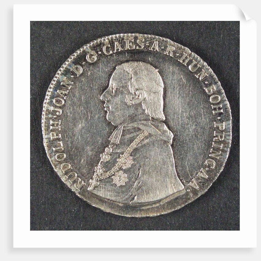 The Slovak thaler of the enthronement of Archduke Rudolph as Archbishop by Anonymous
